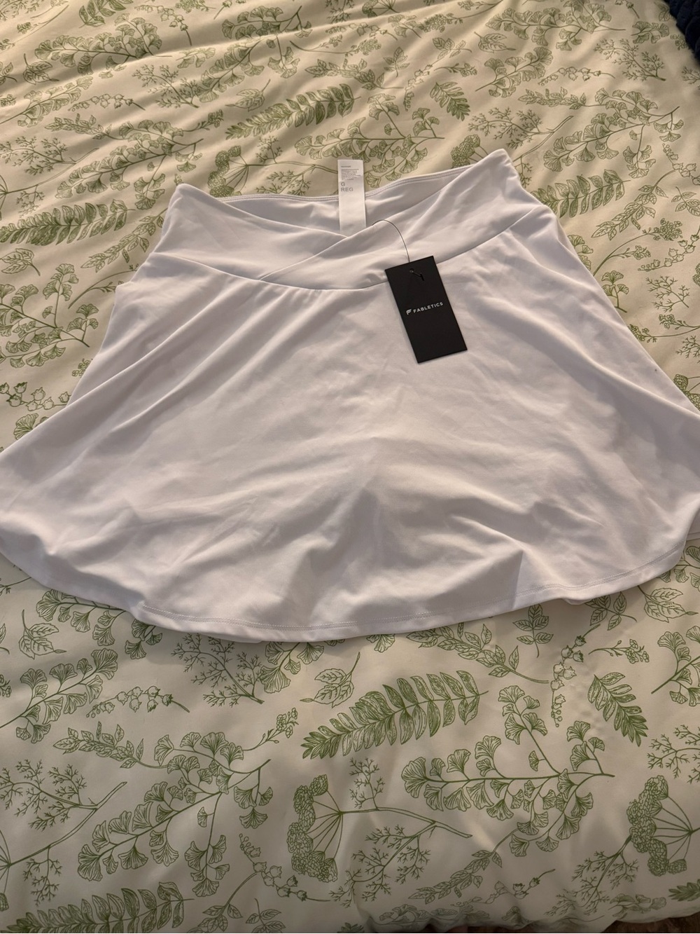 Fabletics White Circle Skirt - Flowy Athletic Skort